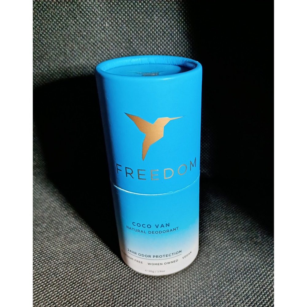Freedom Coco Van Natural Deodorant Aluminum Free Vegan 1.9oz Stick 55g
